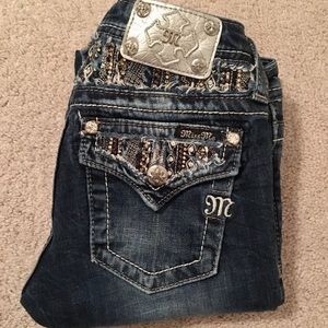 Miss Me boot cut Girl's size 14